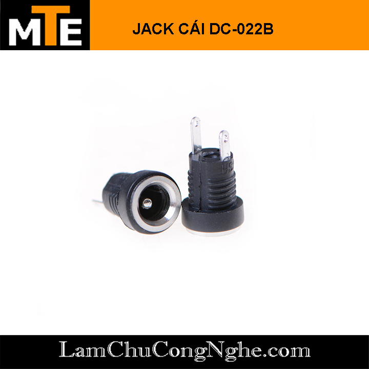 Combo 5 Jack nguồn DC CÁI tròn DC-022B