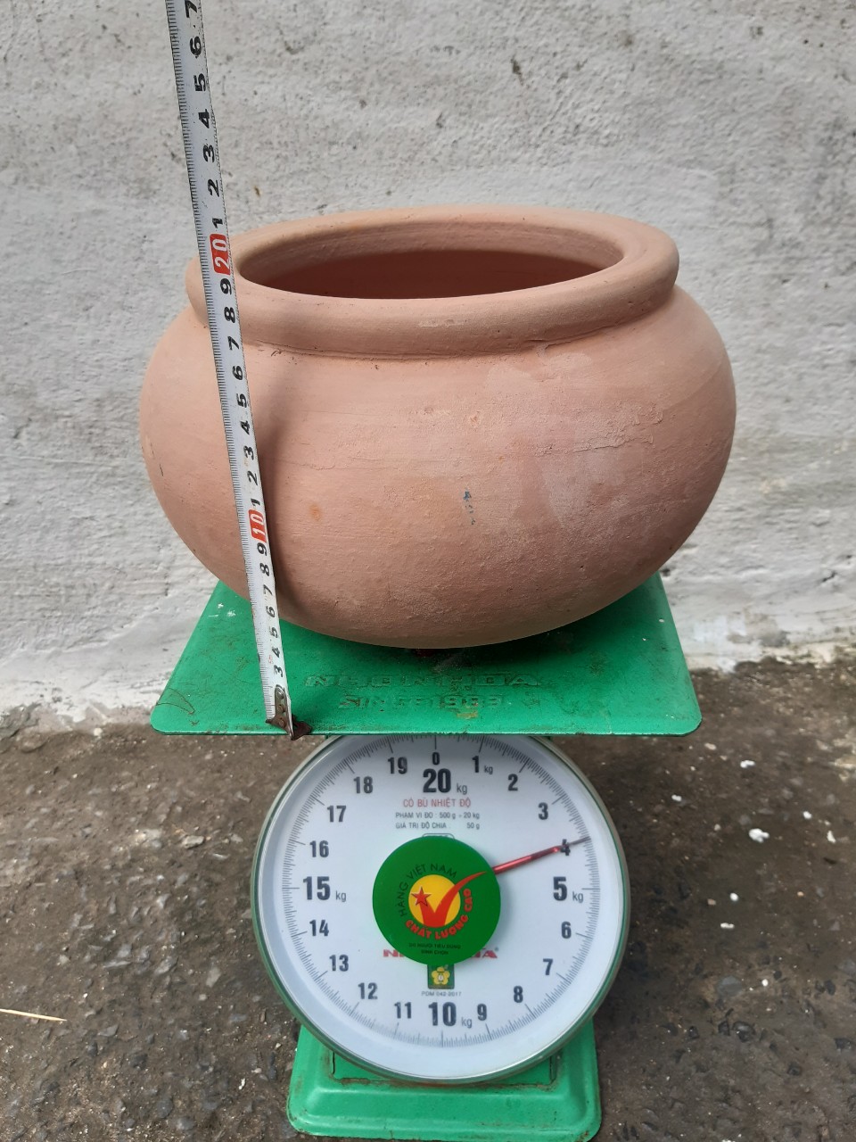 [HCM]nồi đất  nướng gà bầu bụng 28 cm