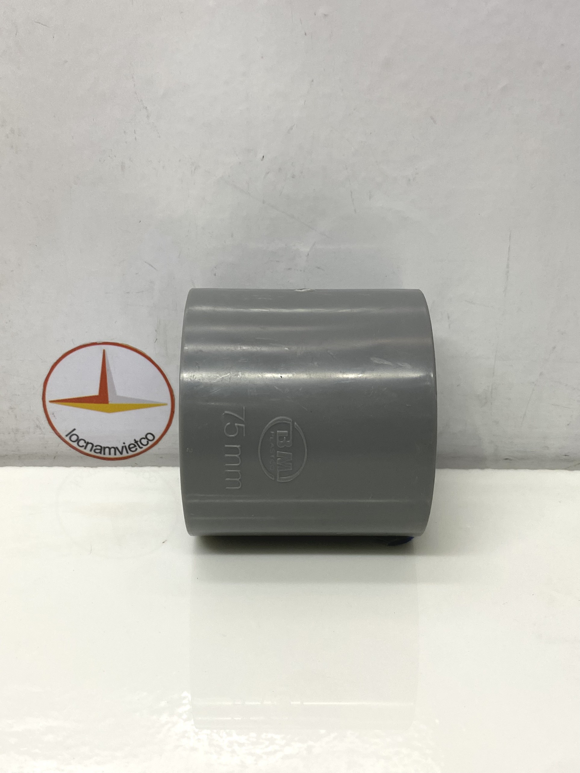 Nối 75 nhựa PVC Bình Minh (Plaint Socket)_N75M