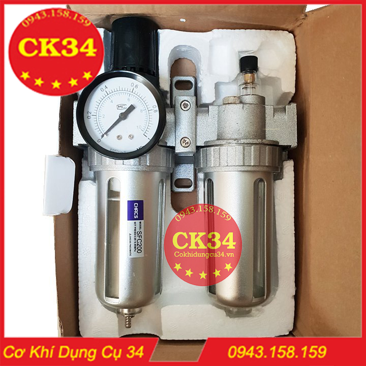 Bộ Lọc Nước Đôi Cho Máy Nén Khí, Máy Phun Sơn