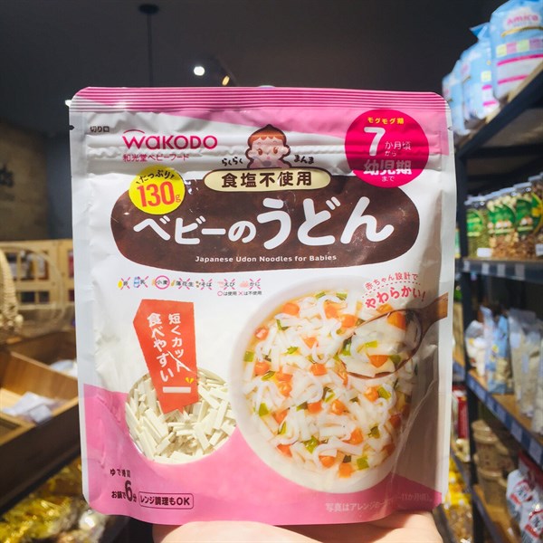 Bún Wakodo Cho Bé Ăn Dặm - Sợi Udon 7m+