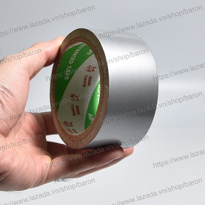 [HCM]1 Cây (6 Khoanh) Băng Keo Bố (Vải) XÁM 1 Mặt 5F