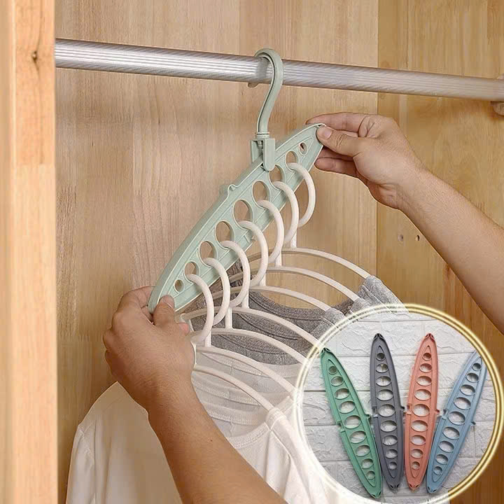 Móc treo phơi quần áo 9 lỗ