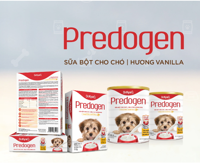 [Freeship Max] SỮA BỘT CHO CHÓ HƯƠNG VANI - DR.KYAN PREDOGEN  - Yeuthucung