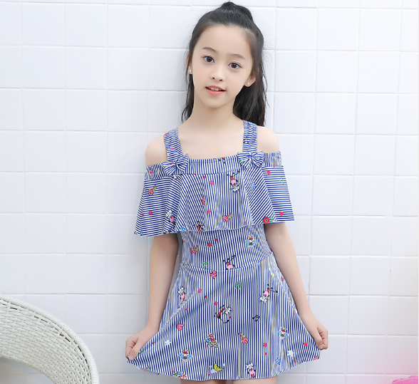 Bikini Liền Mảnh Cho Bé Gái Dễ Thương 2021