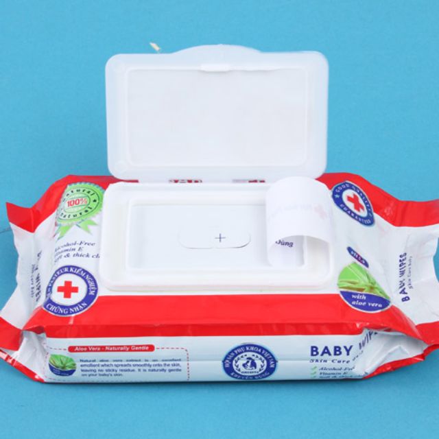 [HCM]Combo 5 bịch khăn giấy ướt baby wipes