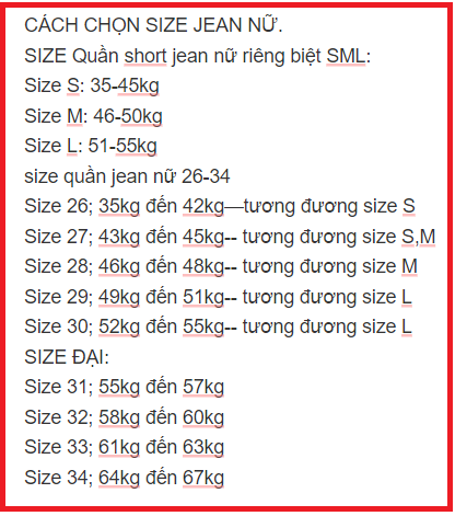 quần jean nữ rách gối 43ml