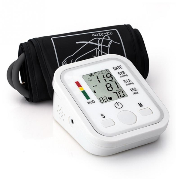 Nơi bán Máy Đo Huyết Áp Omron, Máy Đo Huyết Áp Nhịp Tim Điện Tử Arm Style tự động chuẩn xác 100%- Công Nghệ Tự Động Thông Minh Phù Hợp Cho Người Cao Tuổi - Có Giọng Nói