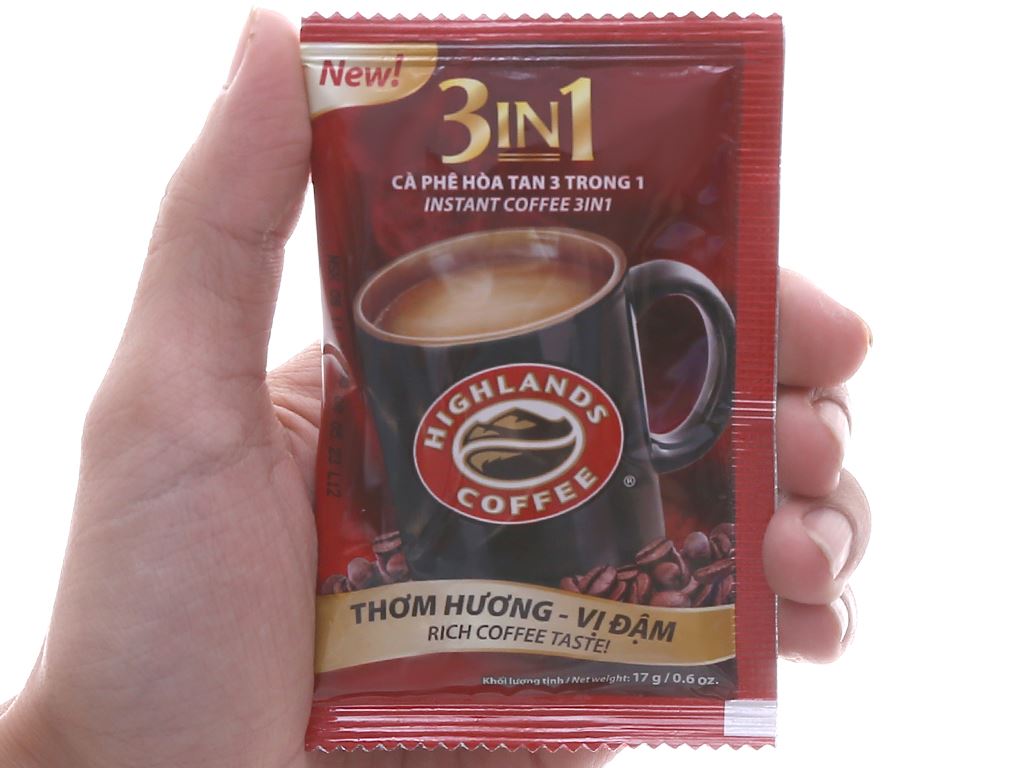 Cà phê sữa Highlands 3 in 1 850g