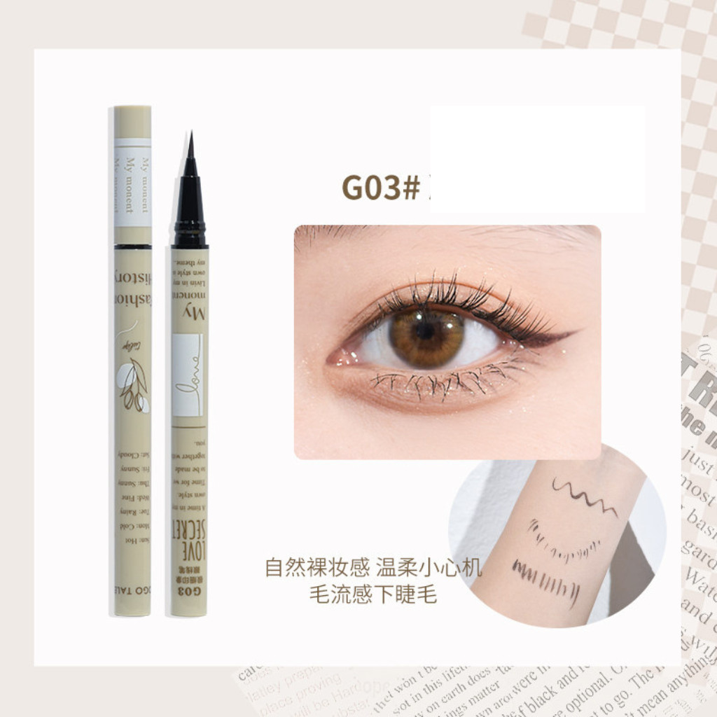 Bút kẻ mắt siêu mảnh gogo tales ultra-fine waterproof liquid eyeliner gt391 - gogotales