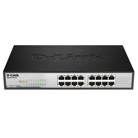 Bộ Chia Mạng Switch 16 Cổng 10-100-1000M Dlink Dgs-1016C -