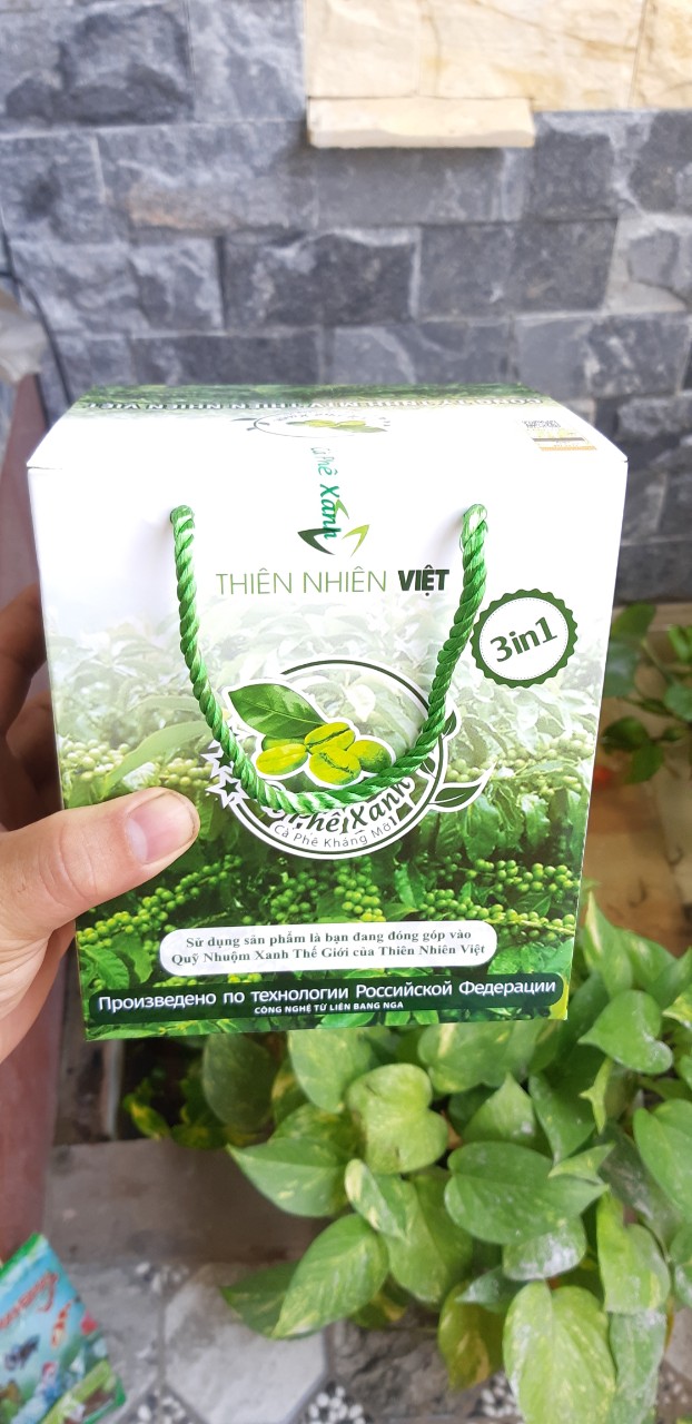 Cà Phê Xanh Hộp 30 gói