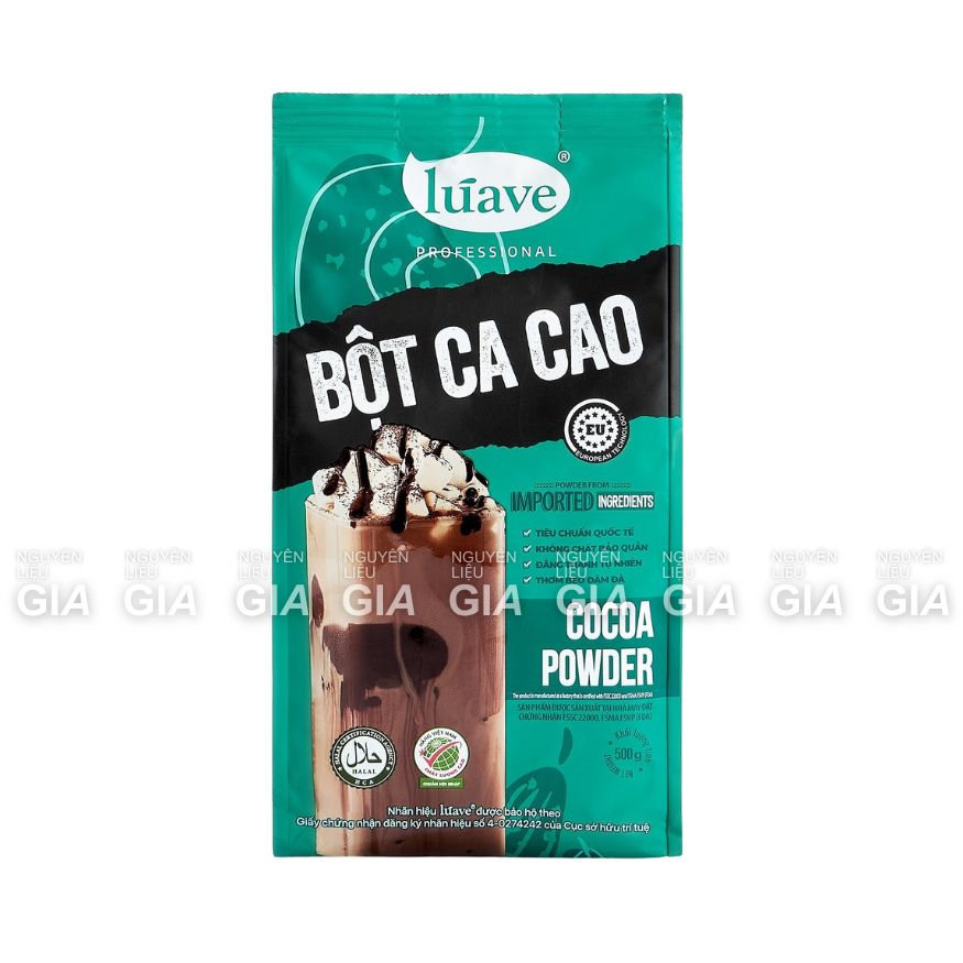 Luave Bitter Cocoa Powder 500g Bag