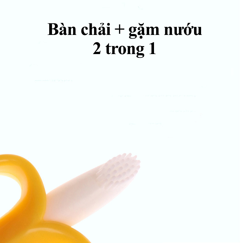 Cắn răng gặm nướu silicon mềm hình quả chuối