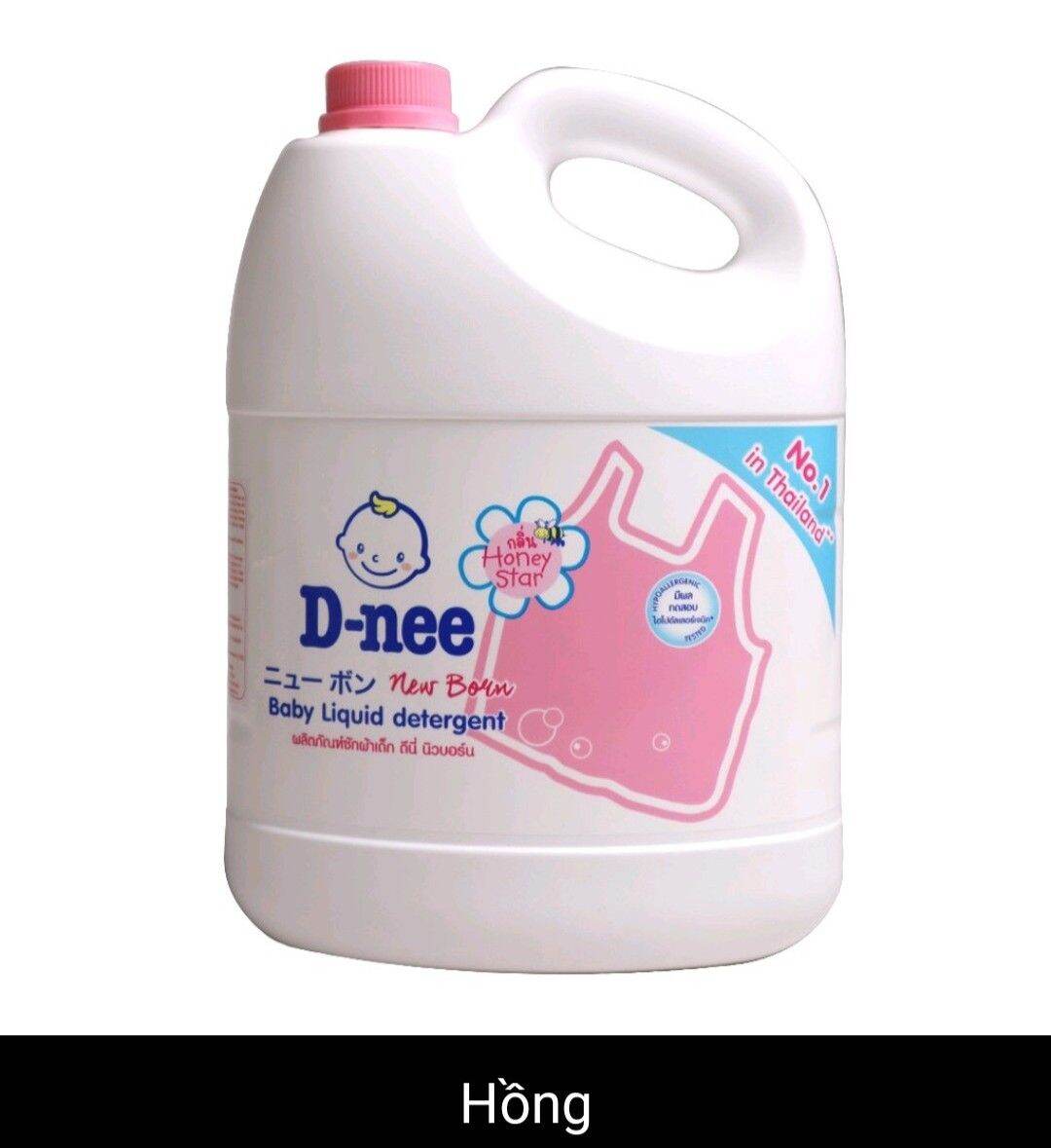 Nước giặt dnee can 3l thái lan chuẩn tem công ty đại thịnh