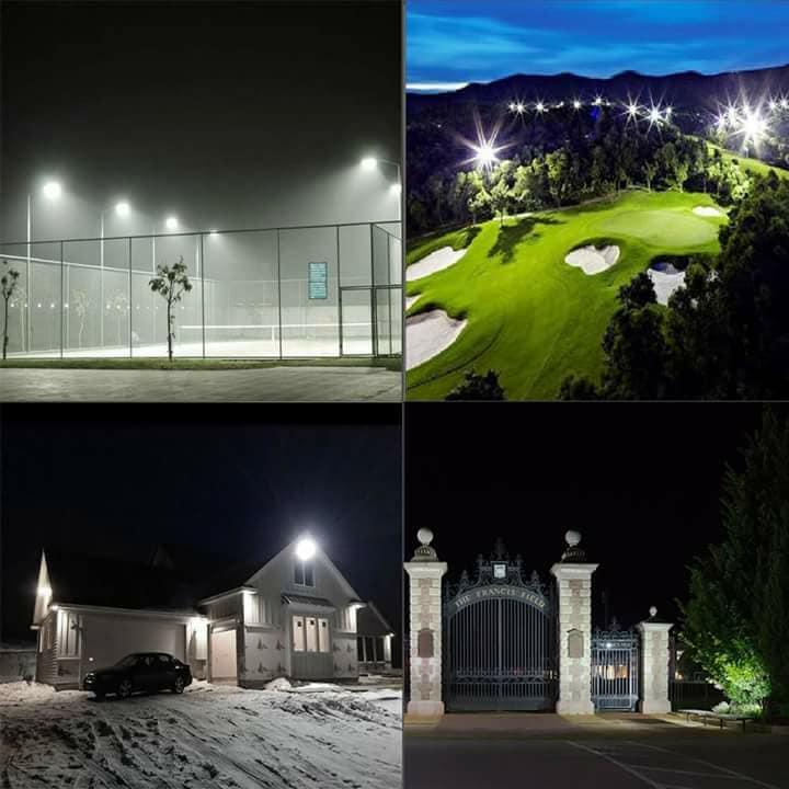 Đèn led pha 20W Vỏ đen