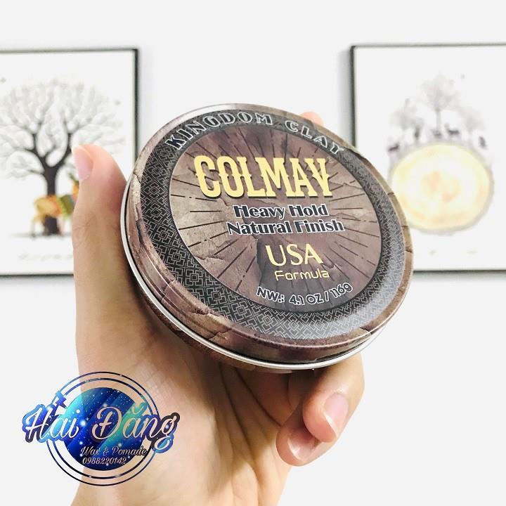 ™♘☼ [CHÍNH HÃNG 100 ] Sáp Vuốt Tóc Colmav Clay Kingdom