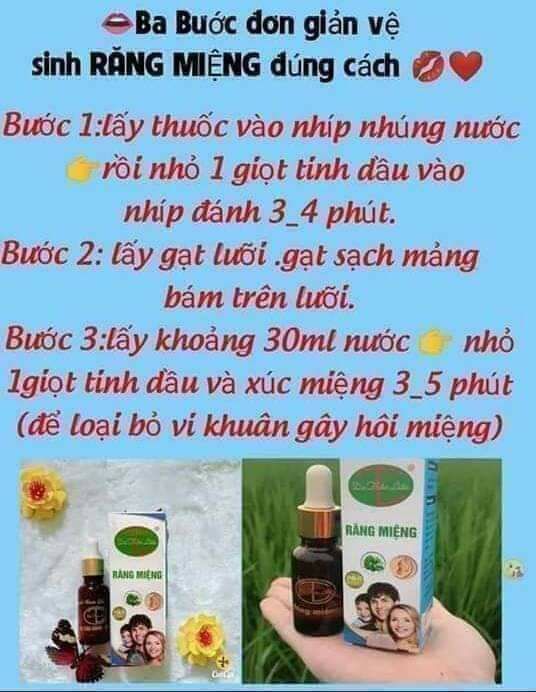 Tinh dầu răng miệng Dạ Thảo Liên