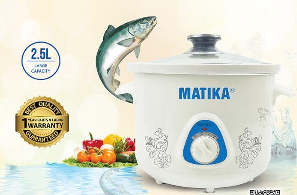NỒI HẦM CHẬM (KHO CÁ) MATIKA MTK-9125