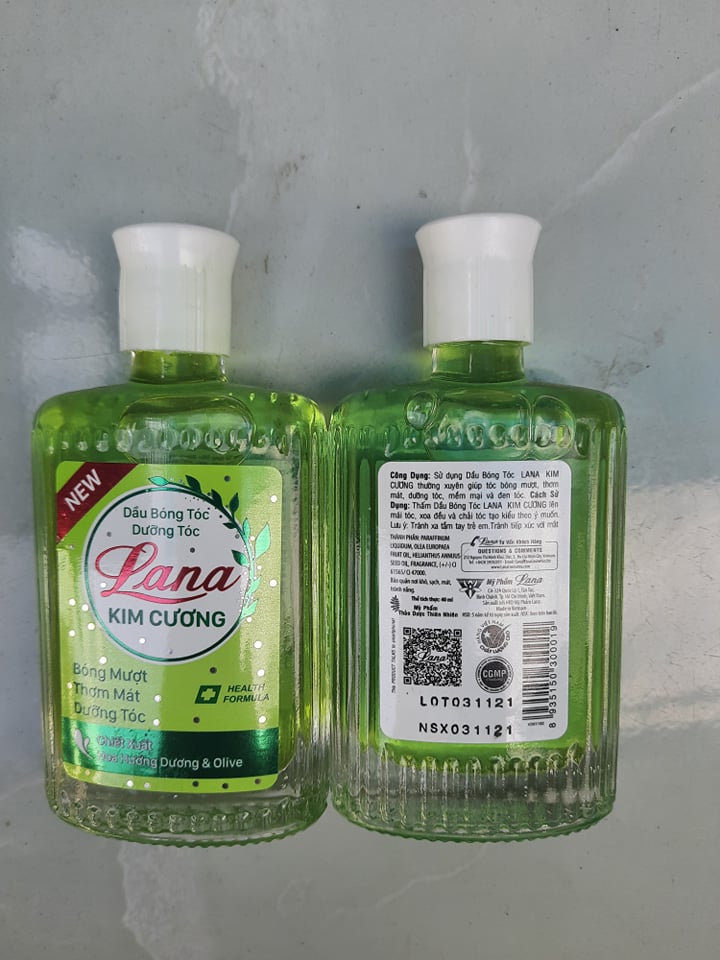 Dầu bóng tóc Dưỡng tóc lana kim Cương 40ml