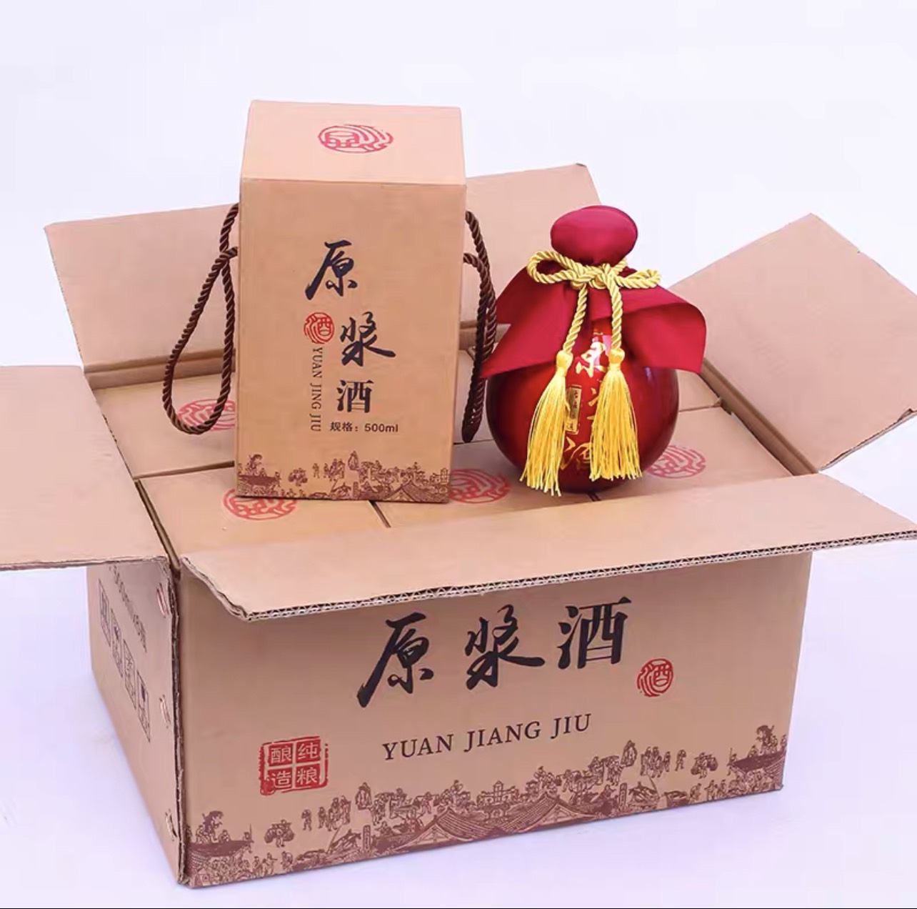 Bình ruou cổ trang