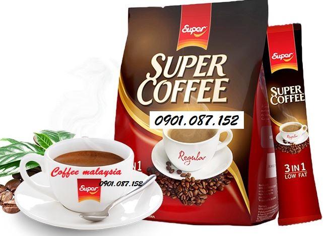 Cà phê sữa Super malaysia 3in1 - Vị truyền thống