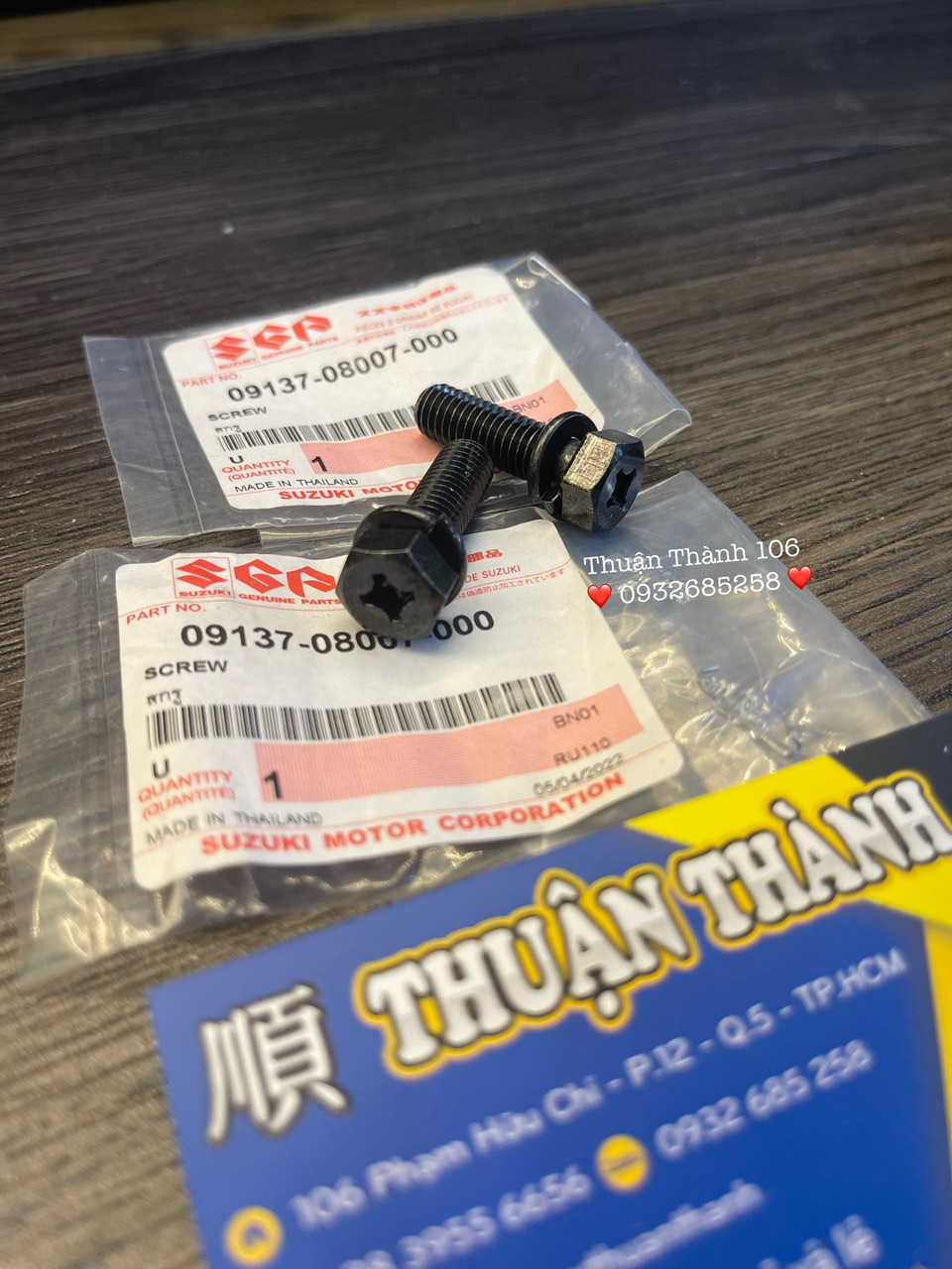 Ốc cổ pô sport zin / xipo / rgv