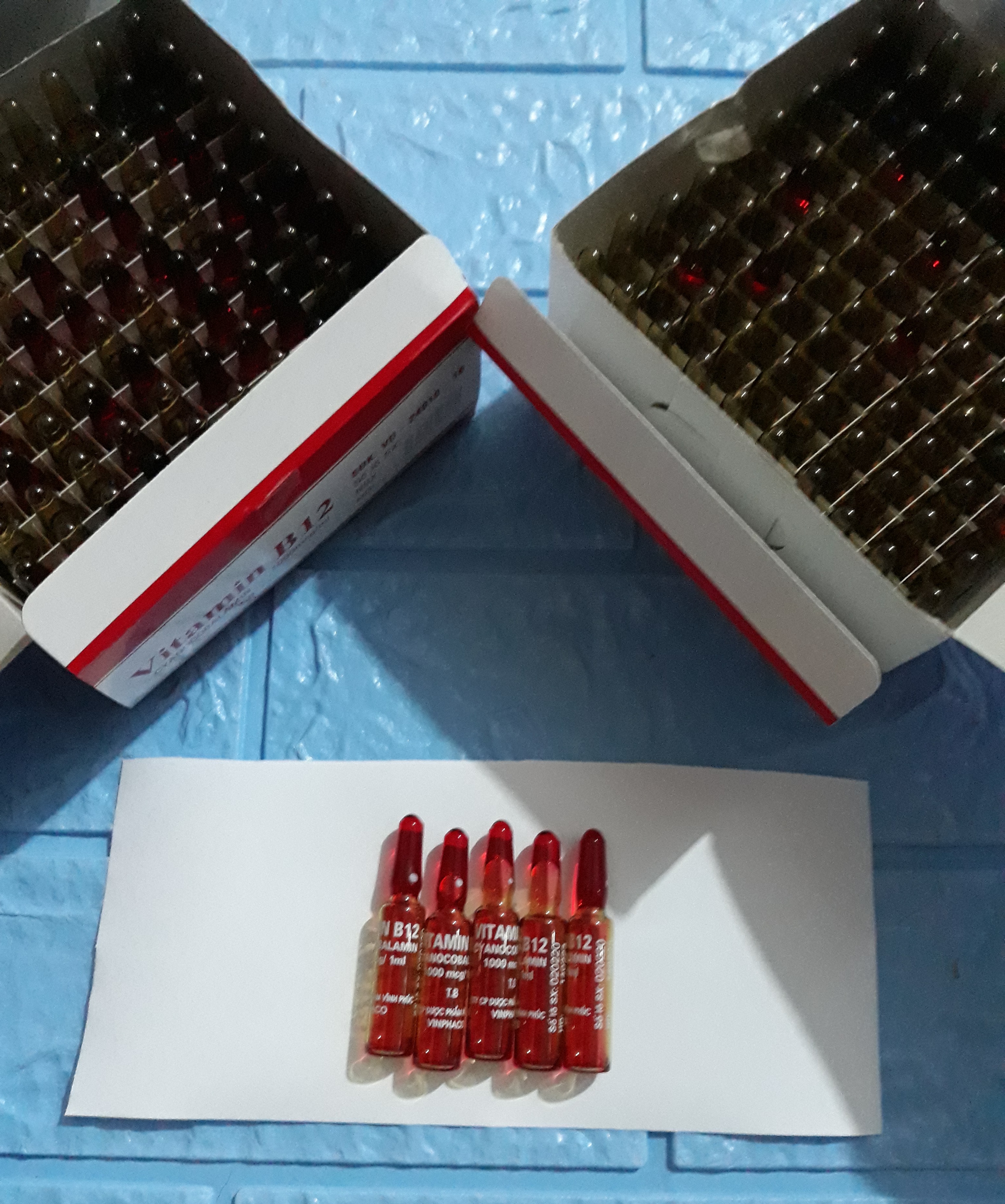 set 5 ống nước đỏ trộn kem trắng da