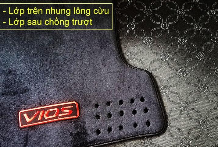 Thảm tablo vios 2019