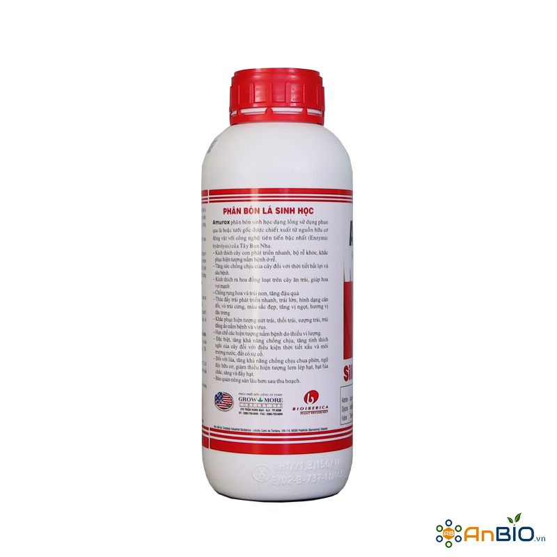 [HCM]Phân Bón Lá Sinh Học AMUROX ( Silic ) chai 1000ml - B1.1008
