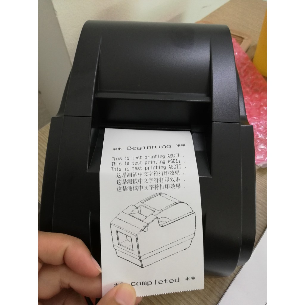 [HCM]Máy In Bill Nhỏ + Giấy In Bill