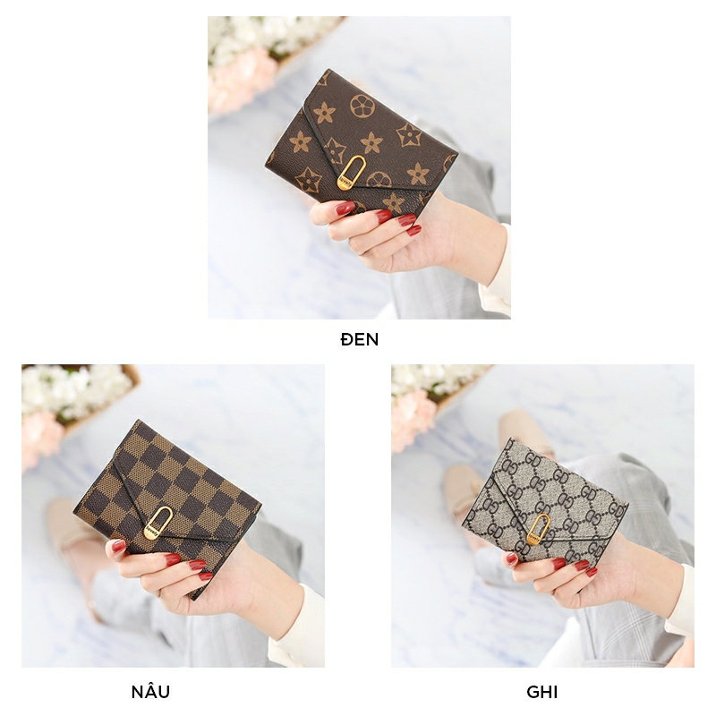 [HCM]Ví nữ mini ngắn đẹp cầm tay