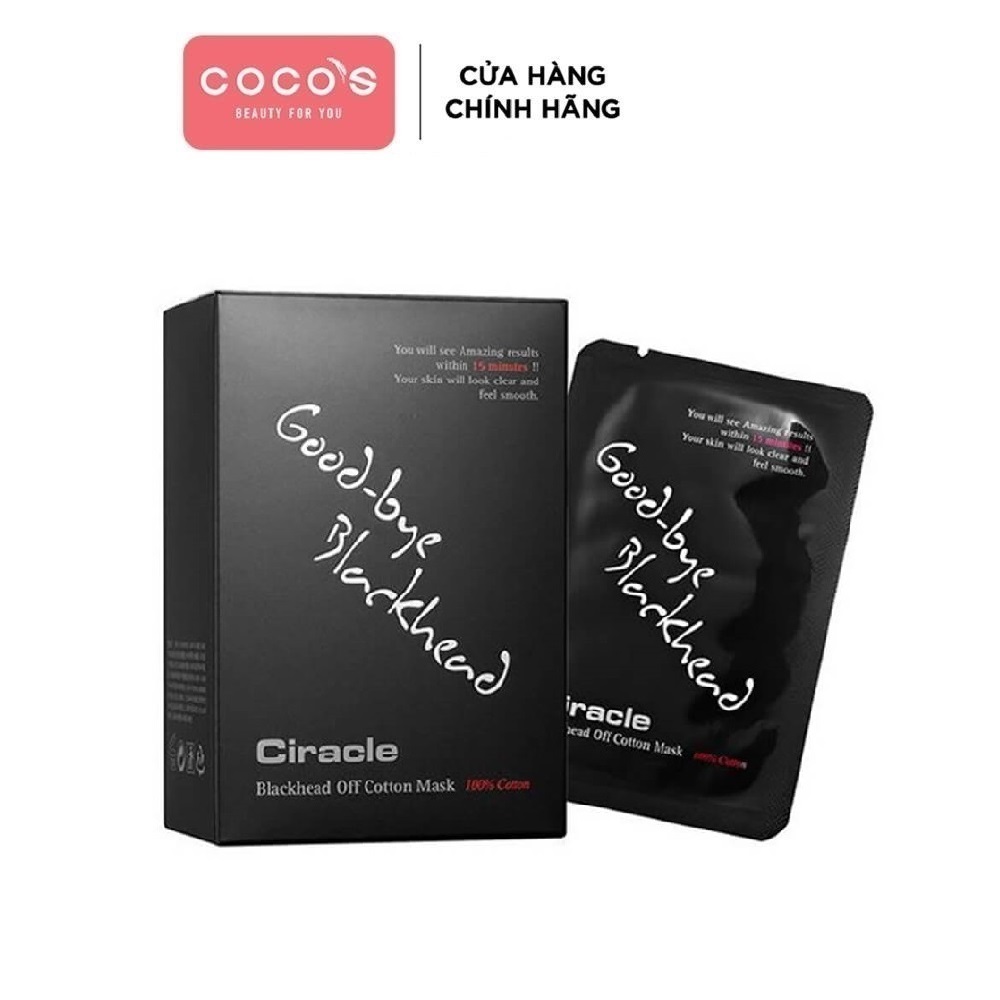 Hộp 20 miếng dán lột mụn Good Bye BlackHead Ciracle