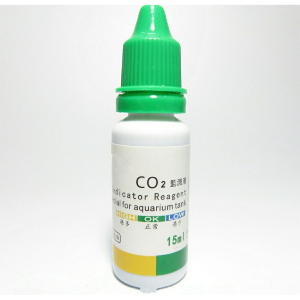 Dung dịch test co2 lọ 15ml- dung dịch kiểm tra nồng độ khí co2 trong nước