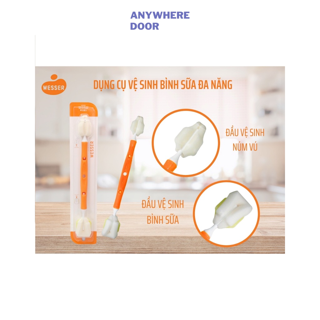Dụng cụ vệ sinh bình sữa Wesser