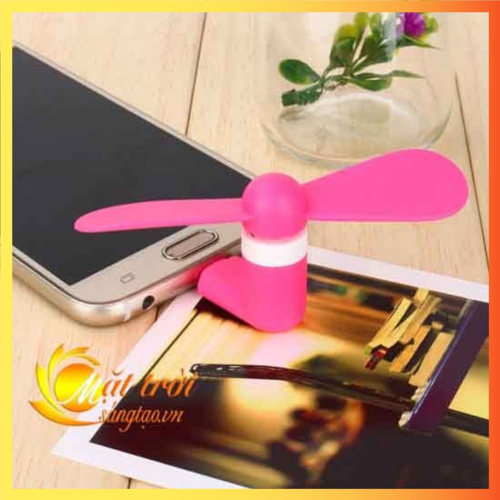 Quạt mini usb otg android – micro usb