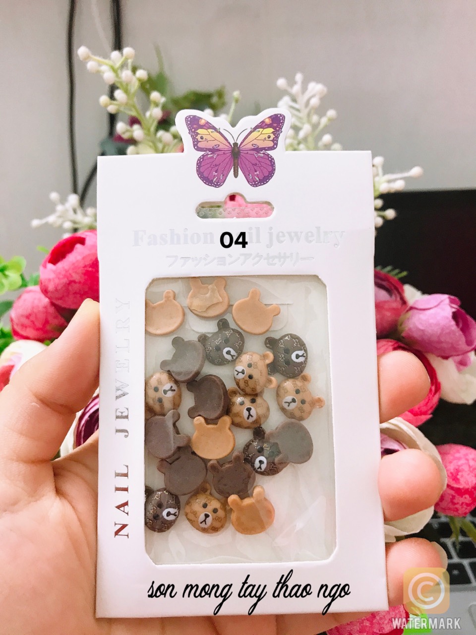 Charm mix đủ size, đủ hình dành cho Nail