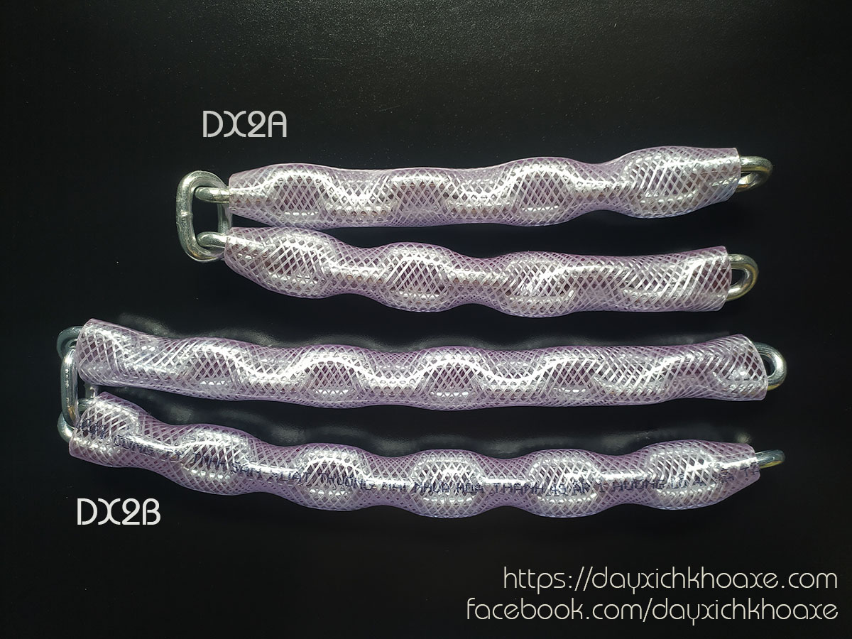 Wire chain lock motorcycle Aurae - DX2A (Chain 8mm - White - 62 cm)