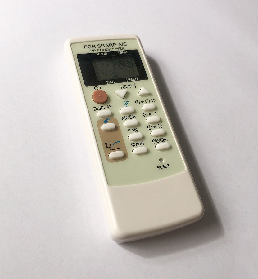 Remote Điều Khiển Máy Lạnh SHARP Điều Hòa CRMC-A806JBEZ CRMC-A751JBEZ Kèm Pin AAA