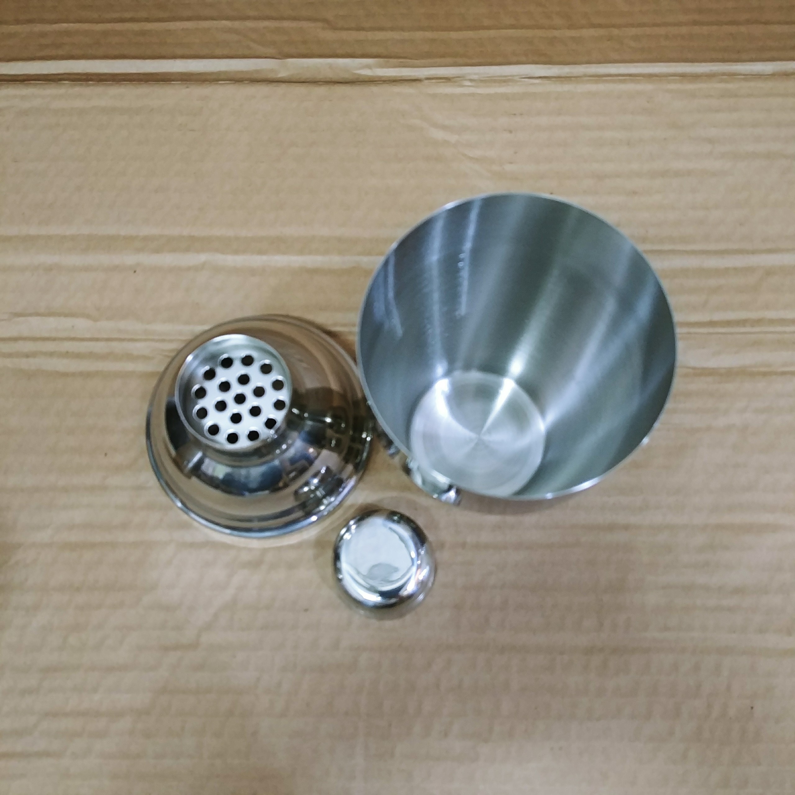 [HCM]BÌNH LẮC INOX PHA CHẾ COCKTAIL - SHAKER INOX 500ML