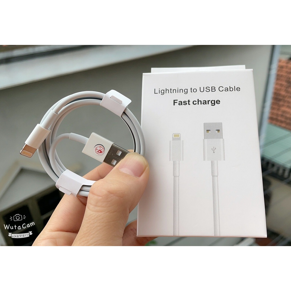 -Sỉ- [FULL BOX] Cáp IPhone foxconn 5IC full box trắng