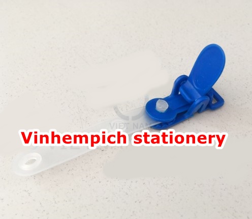 Kẹp bảng tên nhựa - 1 cái