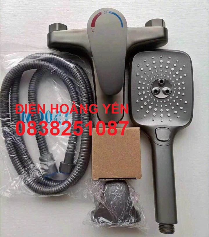 Bộ vòi sen tắm nóng lạnh + tay sen inox 304