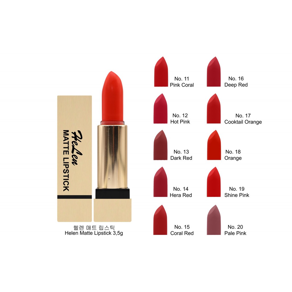 Son lì Helen Matte Lipstick 3.5g