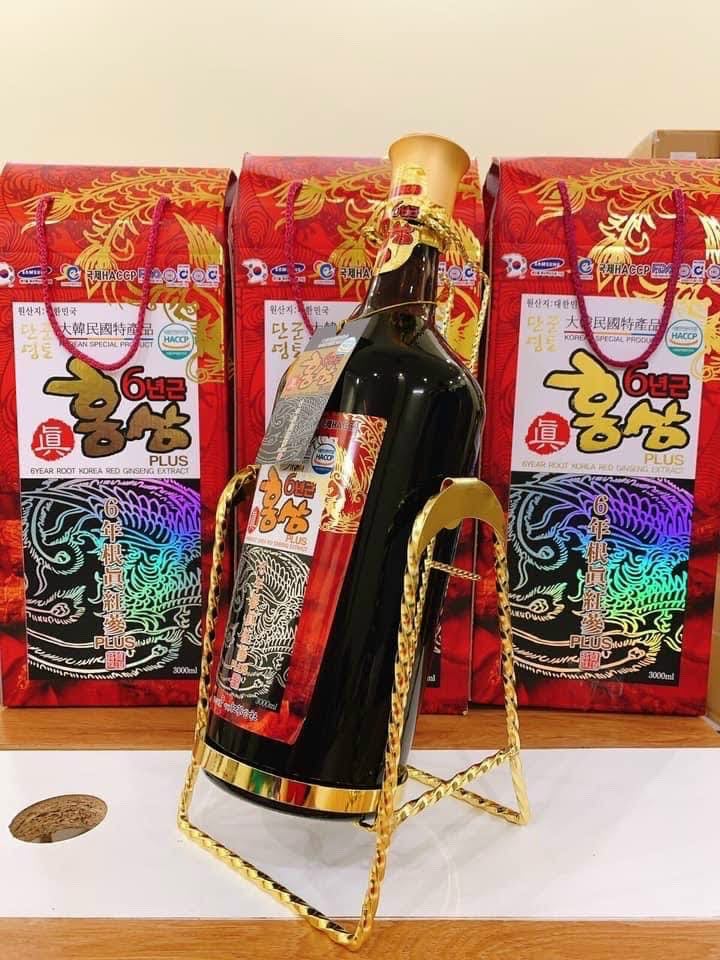 Tinh Chất Hồng Sâm Hàn Quốc Kanghwa Chai 3000ml (6Year Root Korea Red Ginseng Extract)
