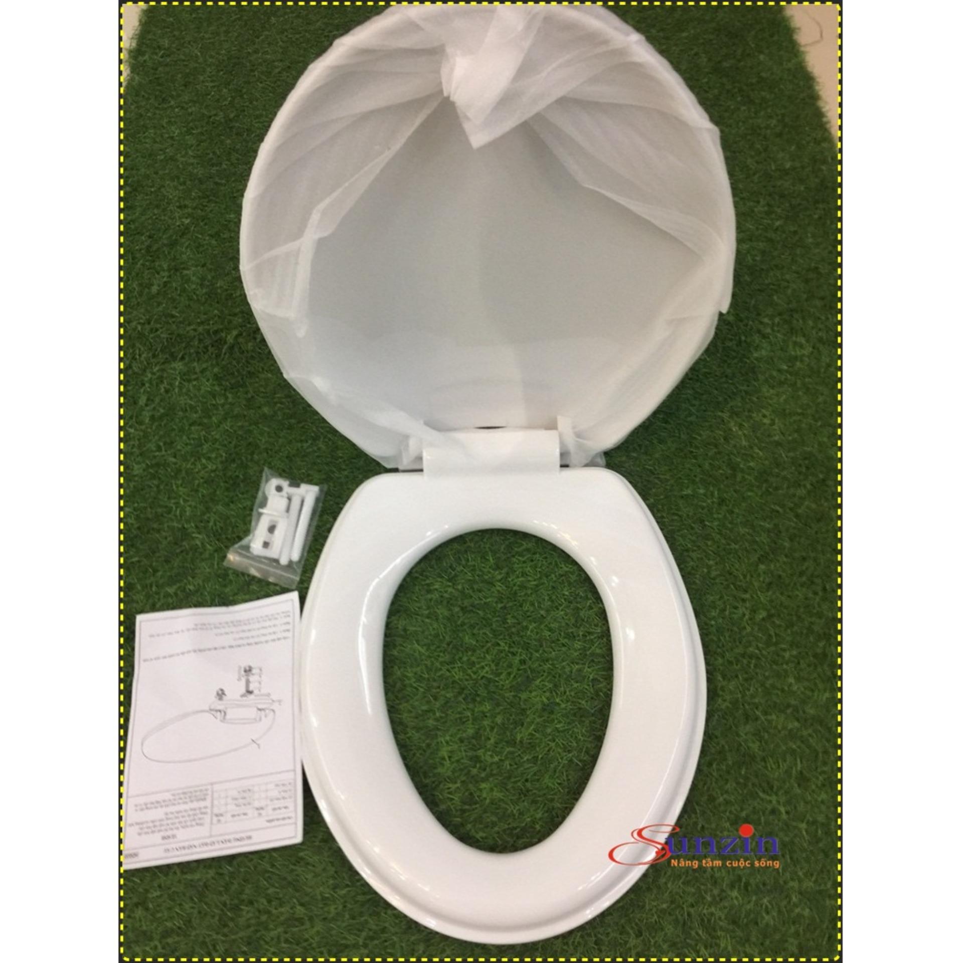 Nắp bồn cầu rơi êm Sunzin