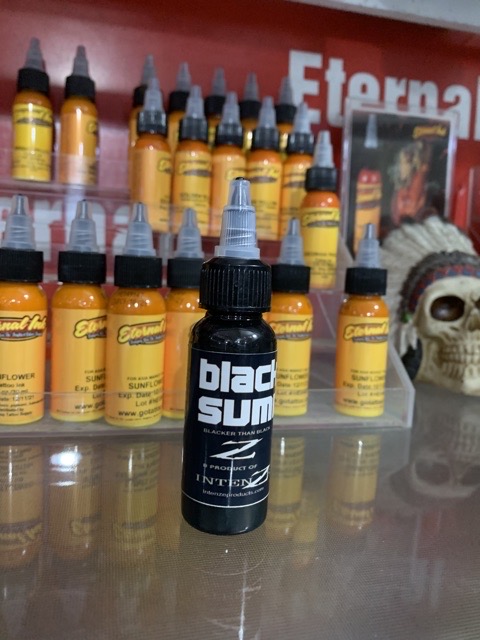 Mực Xăm Black sumi đen đẹp 30ml