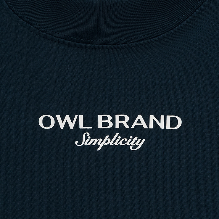 Áo thun Owlbrand Simlicity/Navy