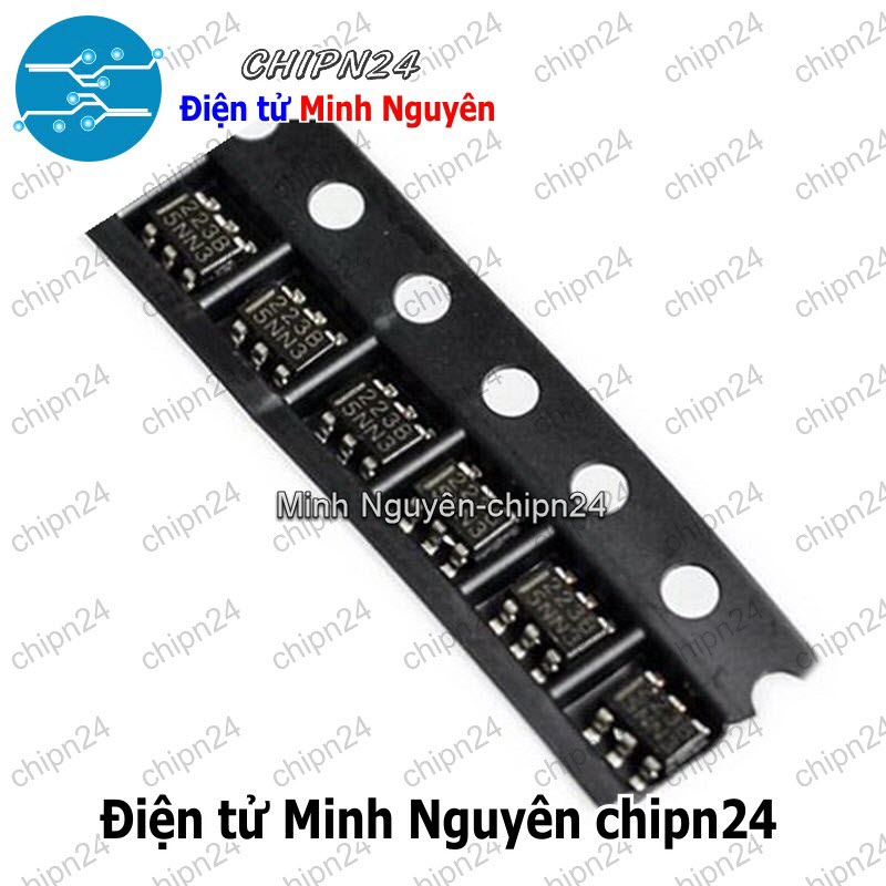 [5 con] (G4.2) IC Dán TTP223 (BA6) SOT-23-6 (SMD) (223) - HH005703