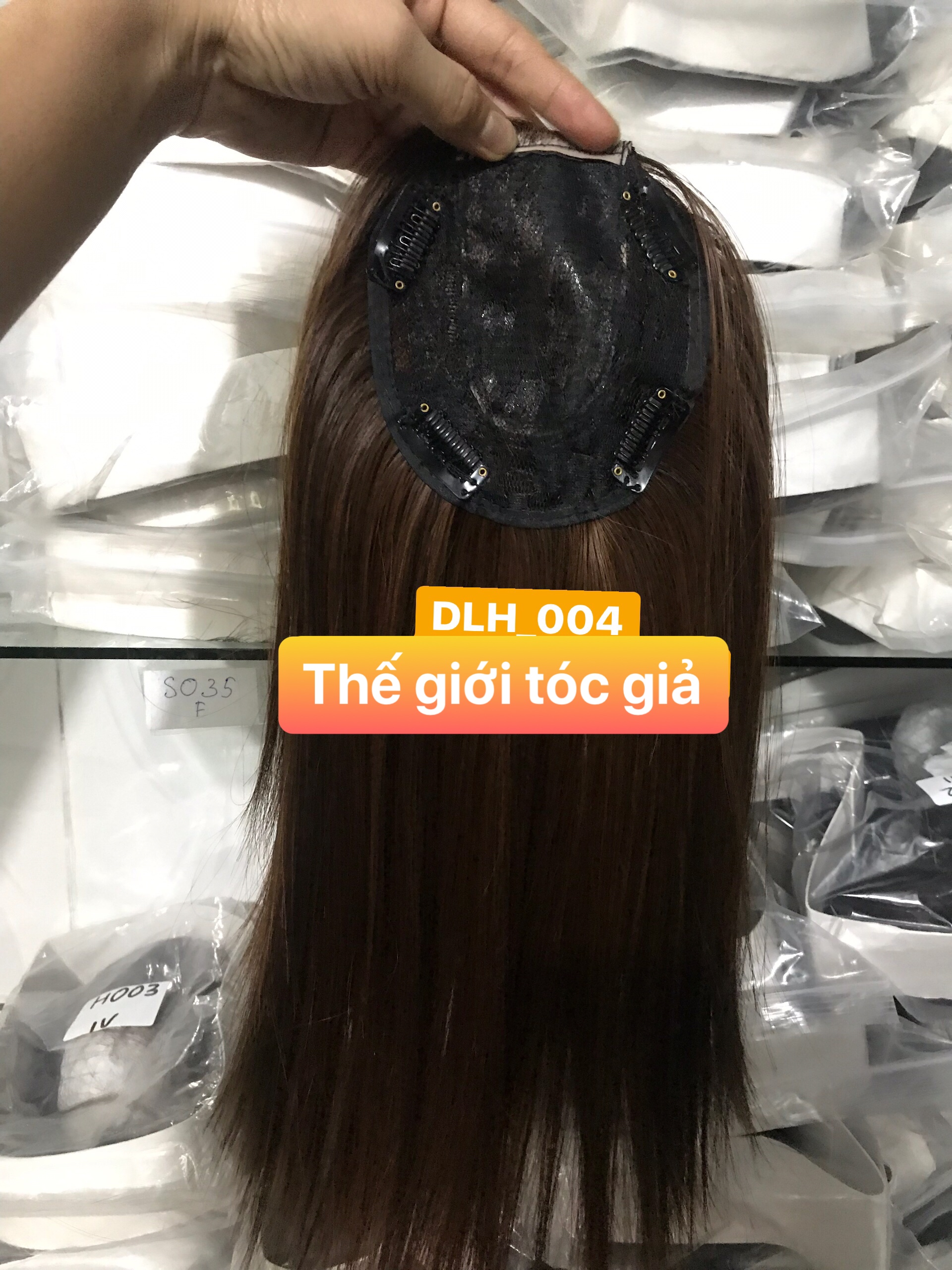 [HCM]TÓC GIẢ CHE HÓI/ PHỦ BẠC